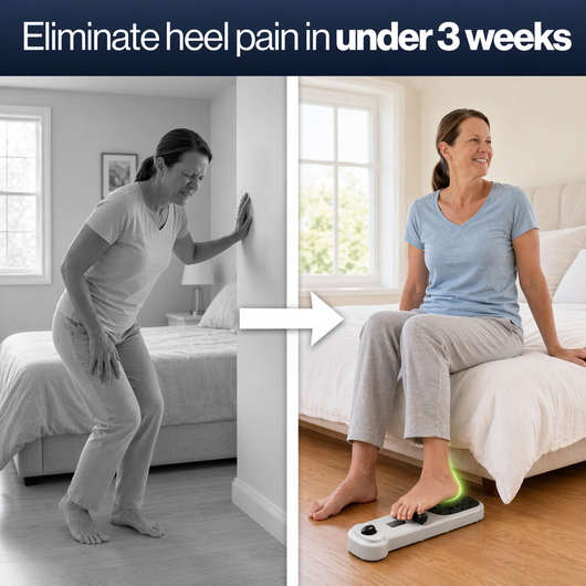 SteadyStep eliminate heel pain before and after image